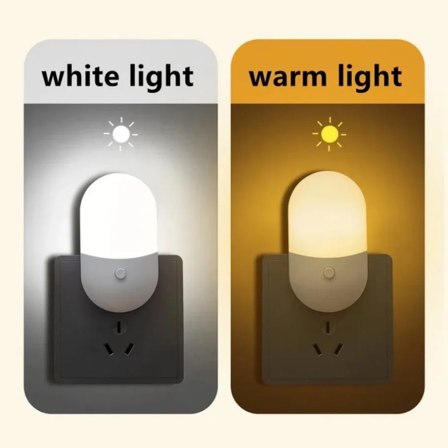 Smart Baby Night Light - EU/US Plug LED Night Light Sensor
