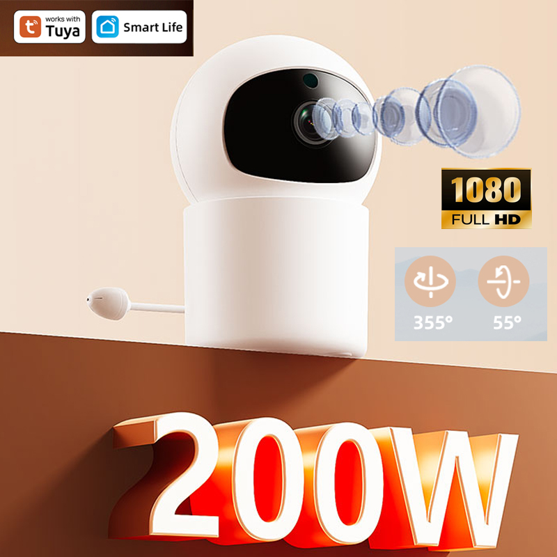Smart Baby Night Light - DANMINI 2MP Electronic Baby Monitor Tuya