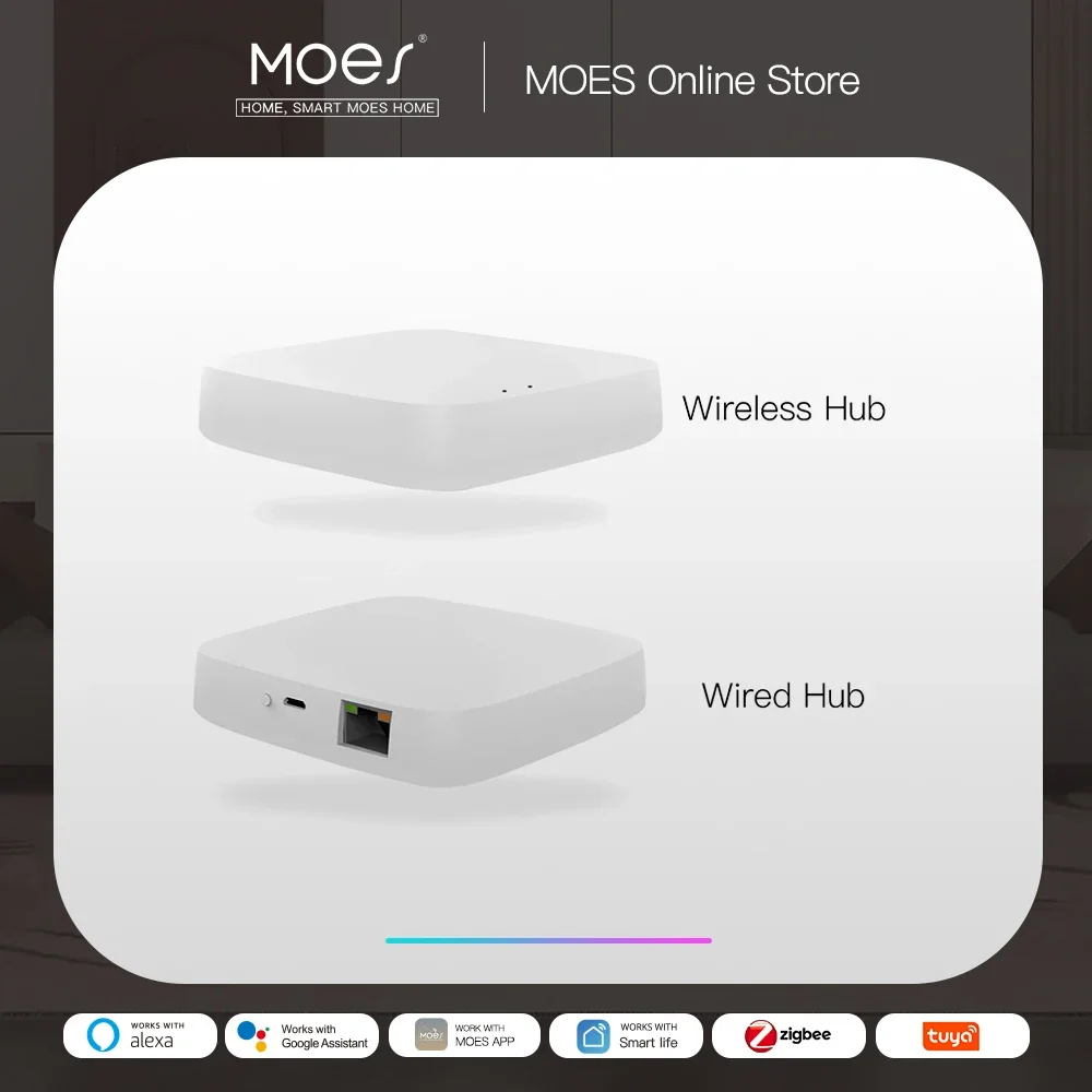 Smart Home Zigbee Gateway - Tuya ZigBee 3.0 Thông Minh Cửa