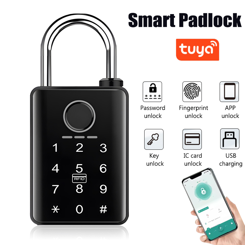 Tuya Smart Door Lock Fingerpri - đánh giá và giá Smart Home Door Lock