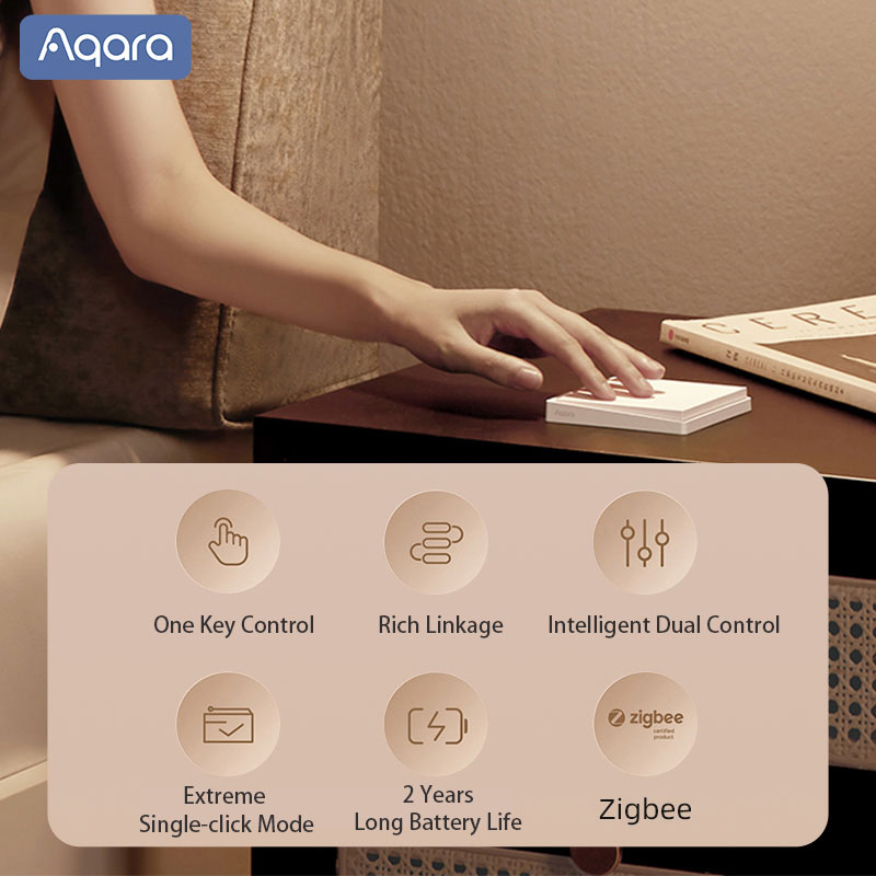 Original Aqara Smart Wall Swit - đánh giá và giá Smart Home Os