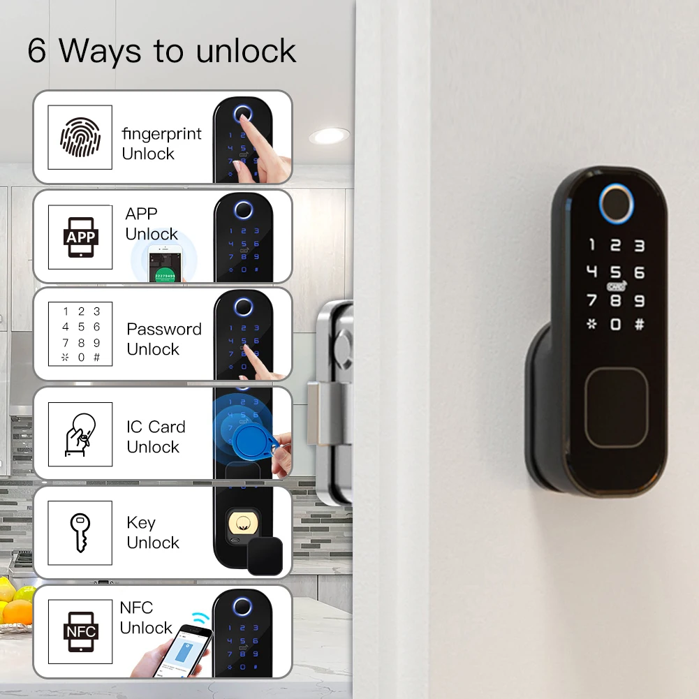MOES WiFi Tuya Thông Minh Khóa - đánh giá và giá Smart Home Door Lock