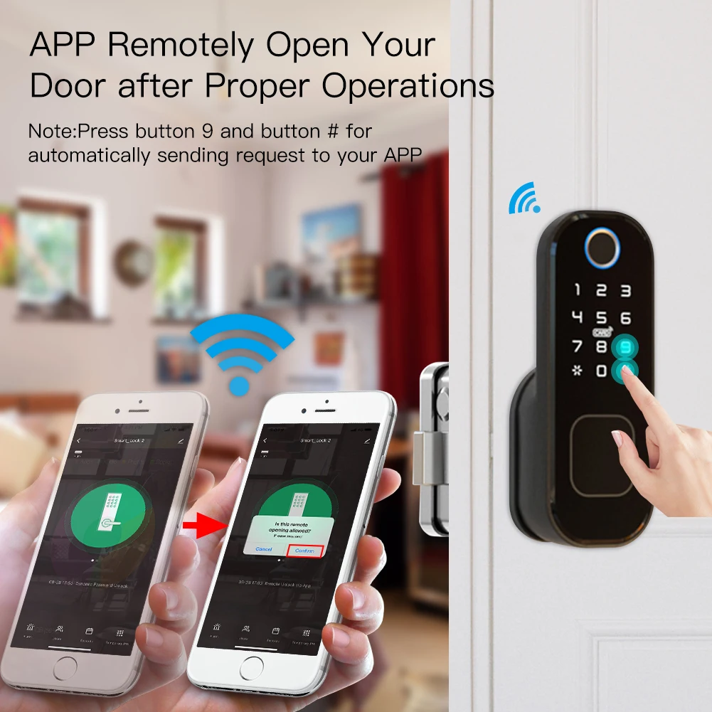 MOES WiFi Tuya Thông Minh Khóa - đánh giá và giá Smart Home Door Lock