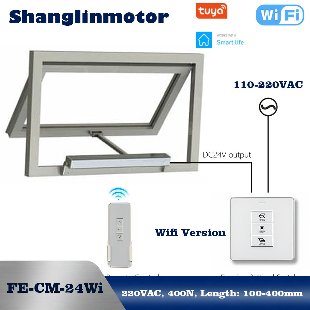 Tuya WiFi Smart Window Opener  - đánh giá và giá Smart Home Wifi Hub