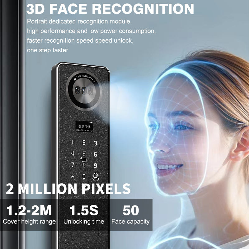 Tuya WiFi Smart Door Lock, Hom - đánh giá và giá Smart Home Door Lock