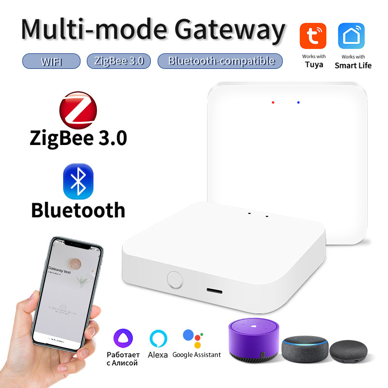 Tuya Smart Multi-Mode Gateway  - đánh giá và giá Smart Home Wifi Hub