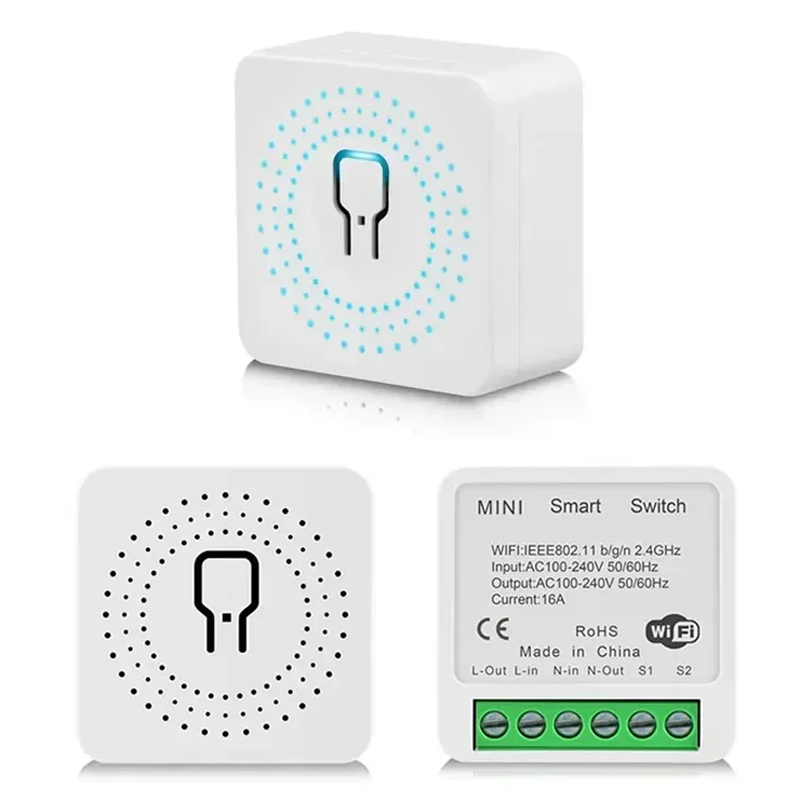 16A Tuya WiFi Smart Switch 2-w - đánh giá và giá Smart Energy Monitor