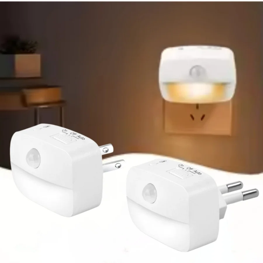 Sensor LED Night Light EU/US P - đánh giá và giá Smart Baby Night Light
