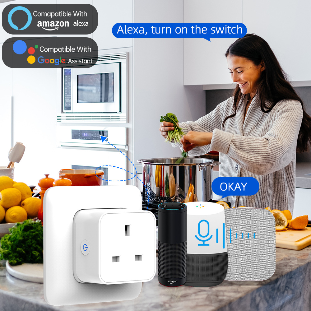 Tuya Smart Socket 16A/20A WiFi - đánh giá và giá Smart Home Zigbee Gateway