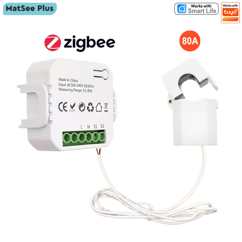 Smart Life ZigBee Clamp Power  - đánh giá và giá Smart Energy Monitor