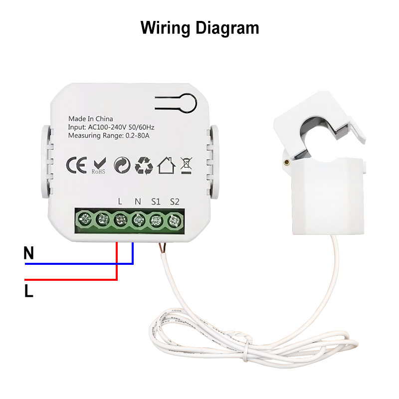 Smart Life ZigBee Clamp Power  - đánh giá và giá Smart Energy Monitor