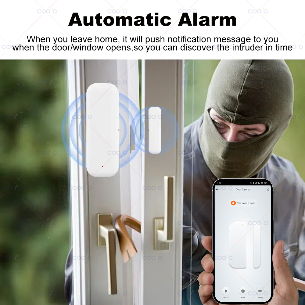 Zigbee 3.0 Door Window Sensor  - đánh giá và giá Smart Home Hub