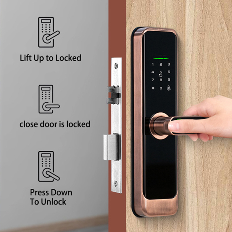 Digital Smart Doorlock Passcod - đánh giá và giá Smart Home Door Lock