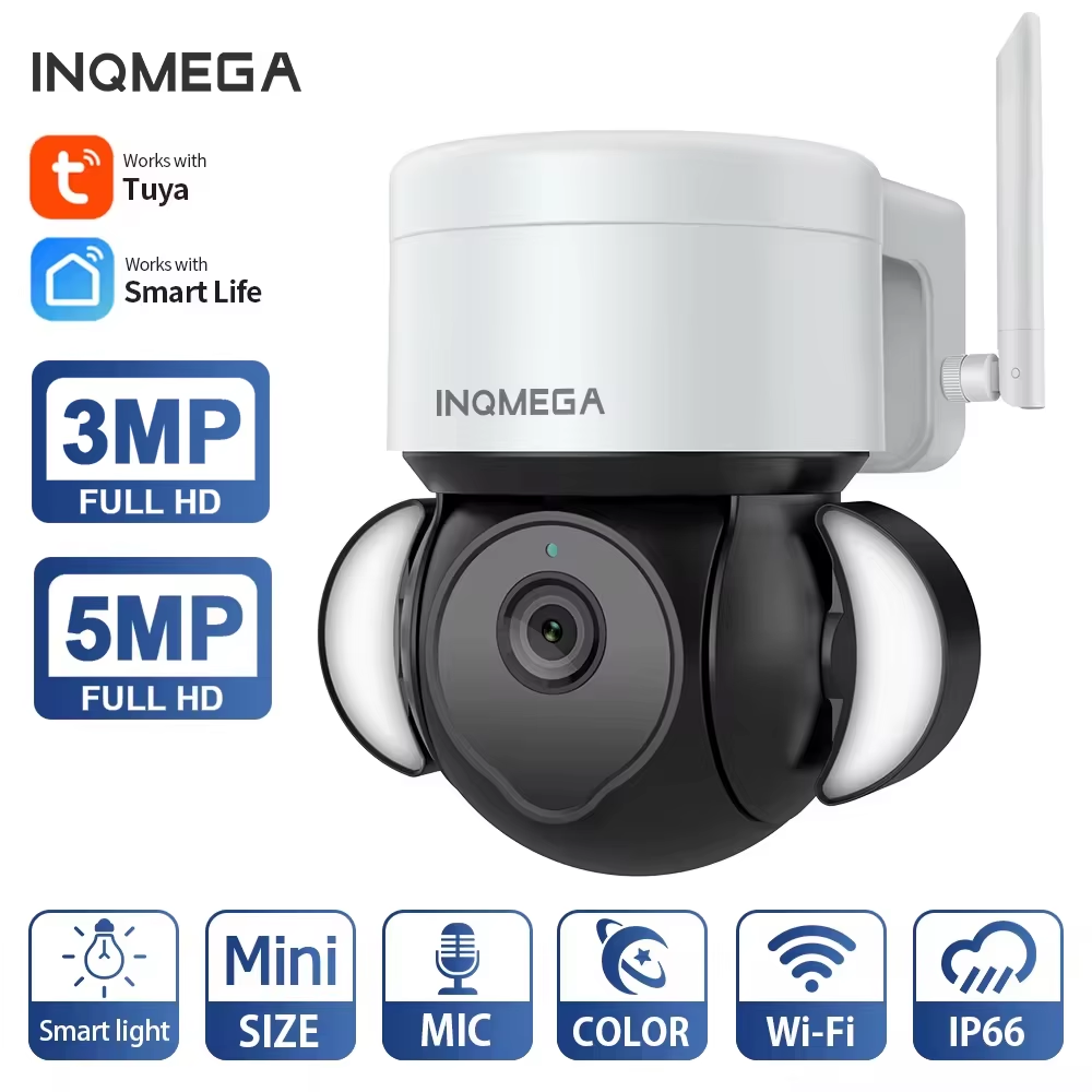 INQMEGA 5MP TUYA Camera Smart  - đánh giá và giá Smart Home Os