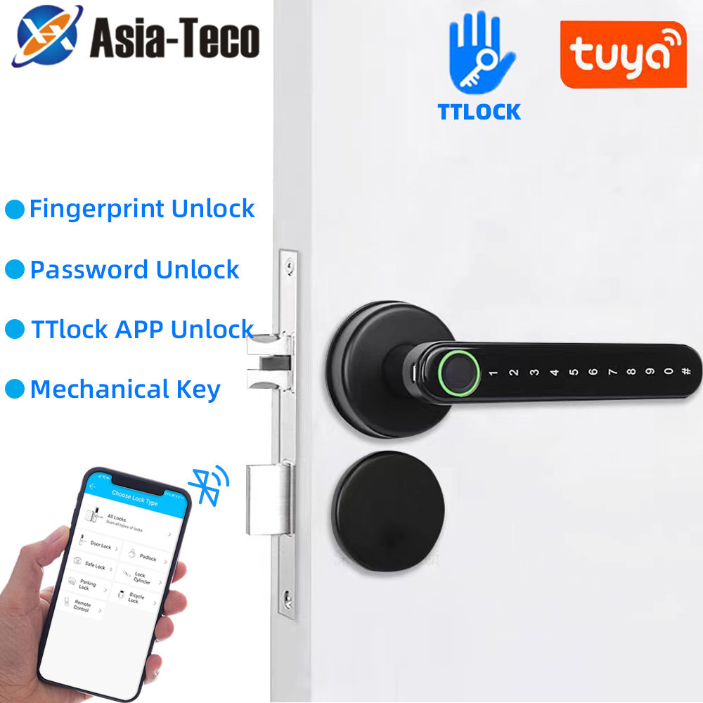 TTLock Smart Bluetooth Fingerp - đánh giá và giá Smart Home Door Lock