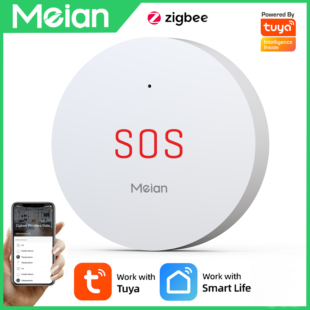 Zigbee Tuya Khẩn Cấp SOS Nút N - đánh giá và giá Smart Home Zigbee Gateway