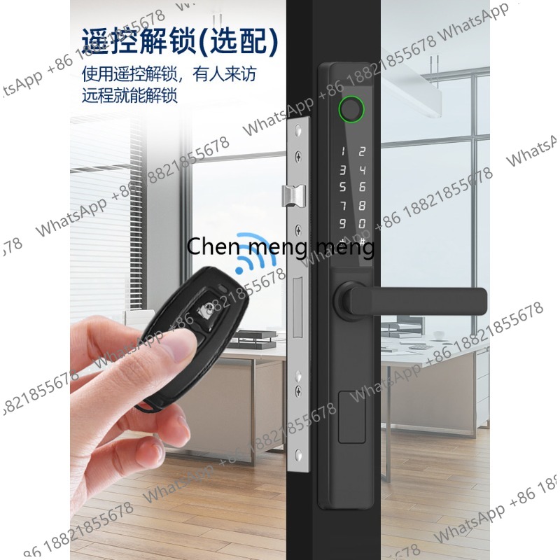 Aluminum alloy smart lock fing - đánh giá và giá Smart Home Door Lock