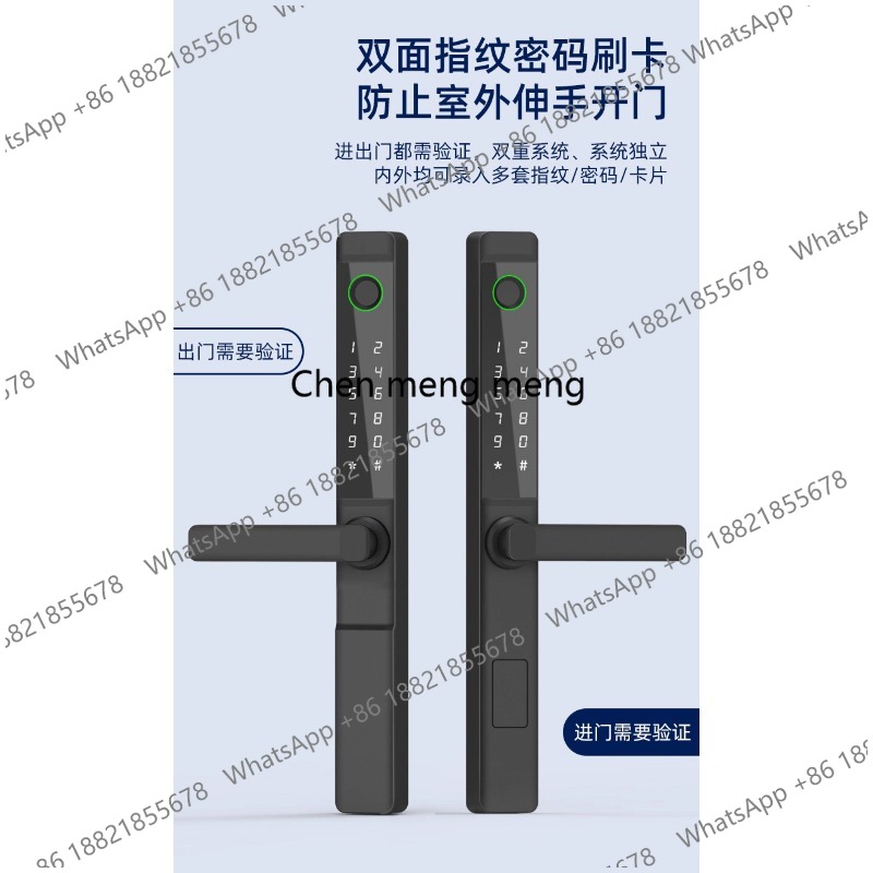 Aluminum alloy smart lock fing - đánh giá và giá Smart Home Door Lock
