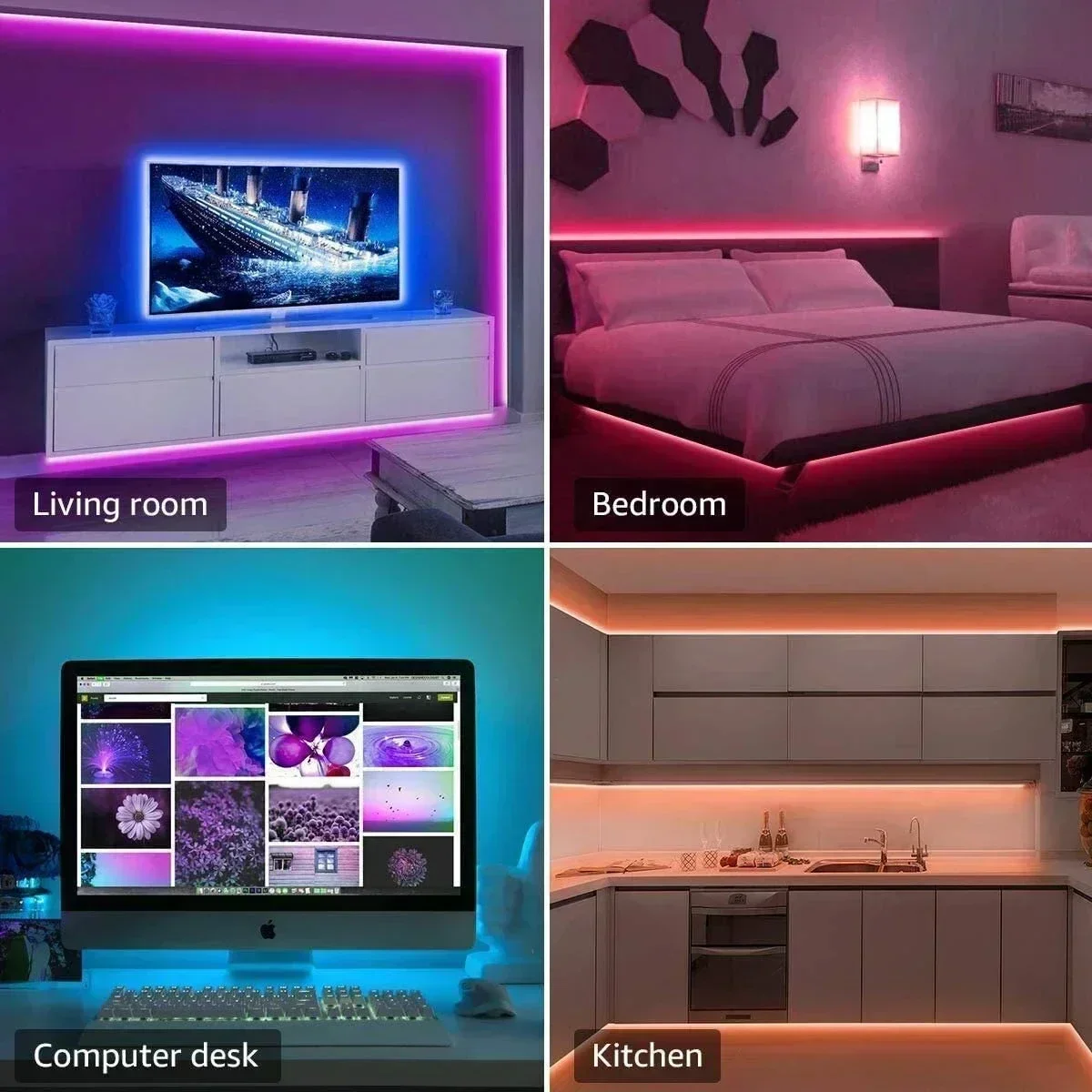 Smart RGB LED Gaming Light Str - đánh giá và giá Smart Home Lighting