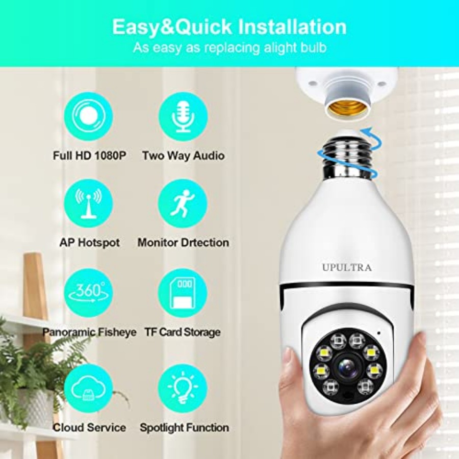 Light Bulb 1080P Security Wire - đánh giá và giá Smart Home Lighting