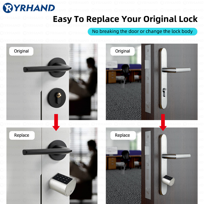 Smart Euro Cylindrical Door Lo - đánh giá và giá Smart Home Door Lock