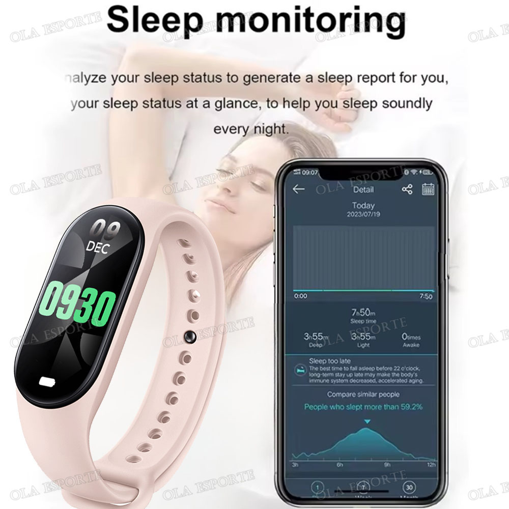 M7 Smart Watch Smartband Heart - đánh giá và giá Smart Energy Monitor