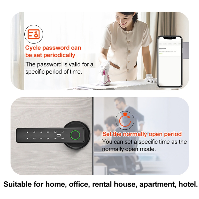 WiFi Remote Control Tuya Smart - đánh giá và giá Smart Home Door Lock