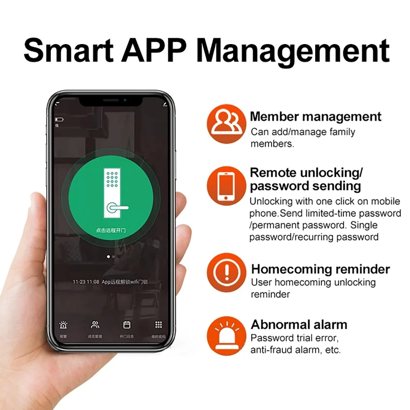 WiFi Remote Control Tuya Smart - đánh giá và giá Smart Home Door Lock