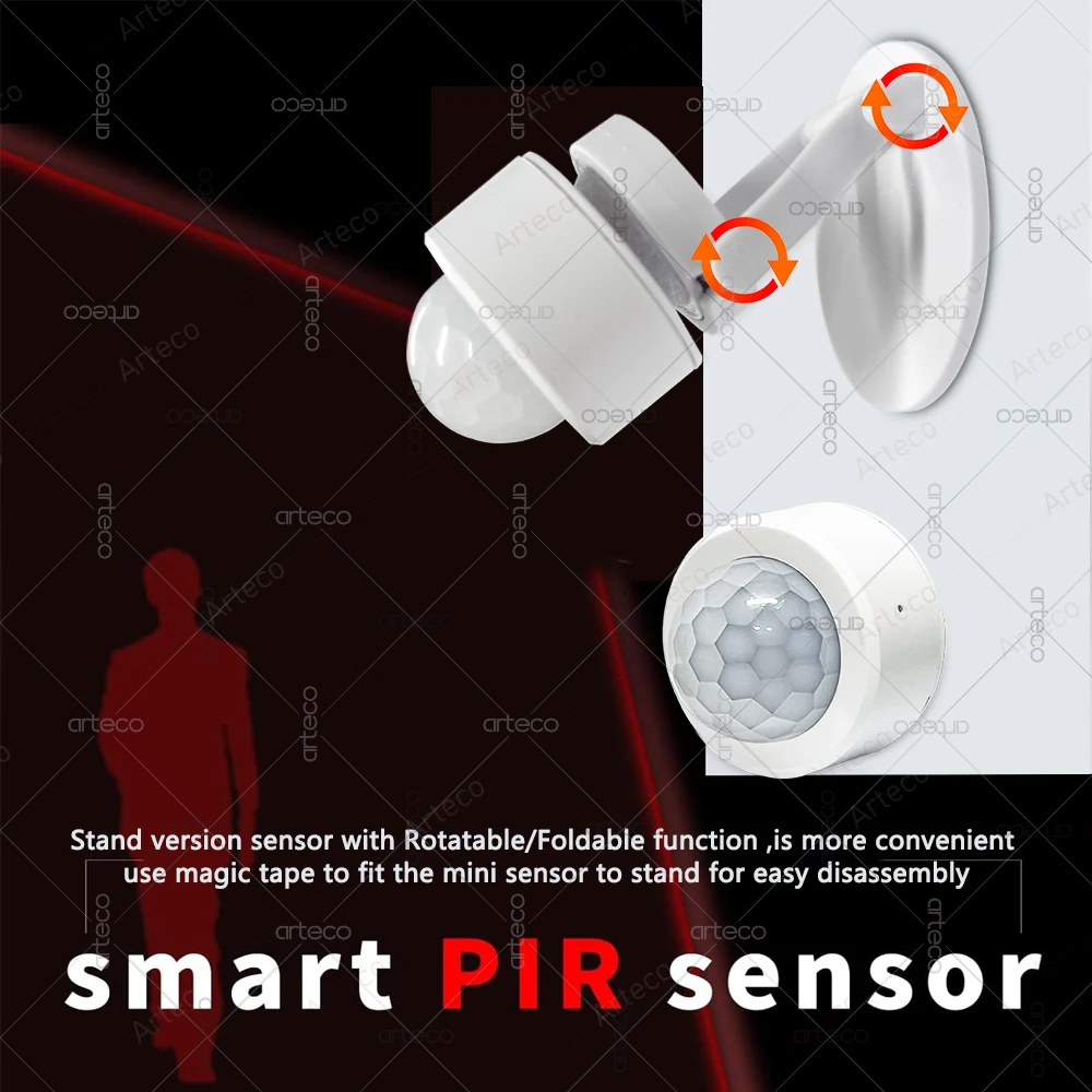 Zigbee 3.0 Mini PIR Motion Sen - đánh giá và giá Smart Home Zigbee Gateway