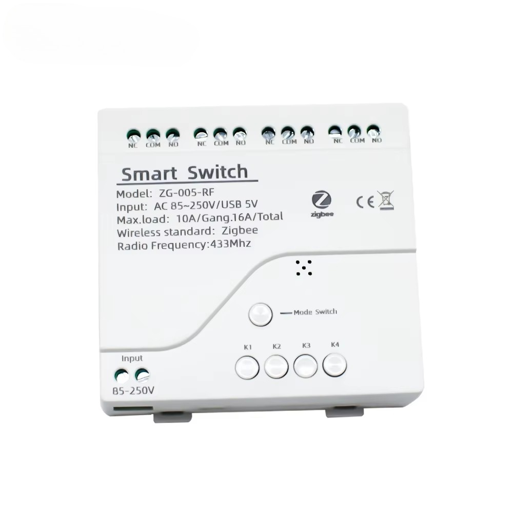 Tuya 4CH Zigbee Switch Relay M - đánh giá và giá Smart Home Zigbee Gateway