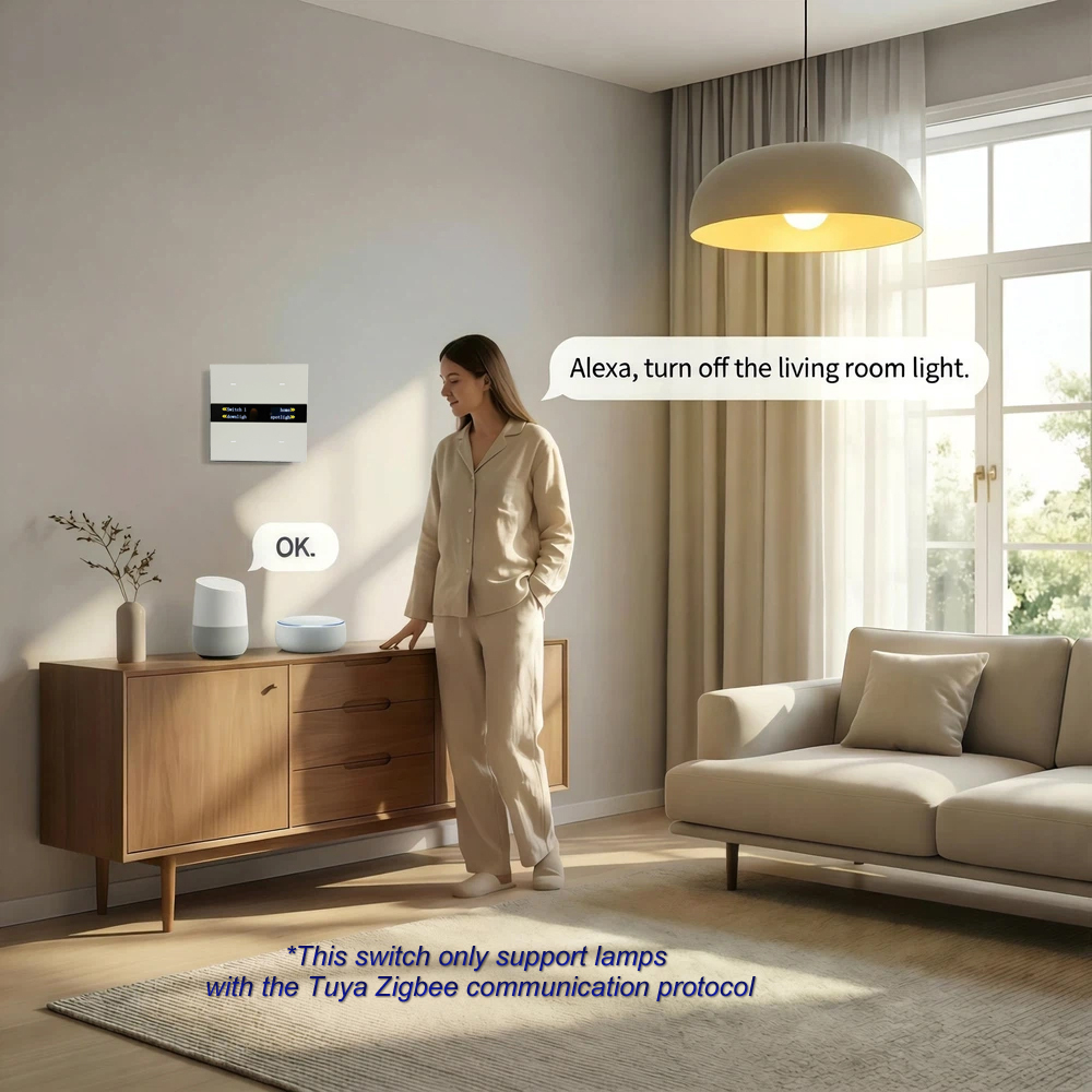 M8 Pro Zigbee Smart Switch Pan - đánh giá và giá Smart Home Lighting