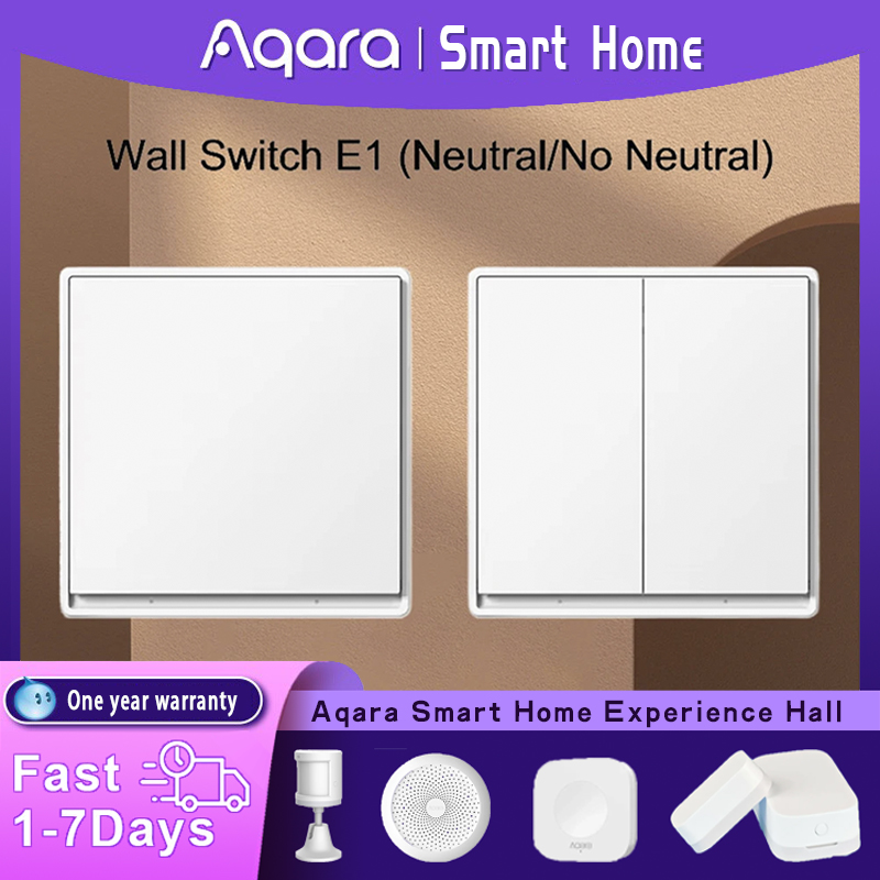 Original Aqara Wall Switch E1  - đánh giá và giá Smart Home Os