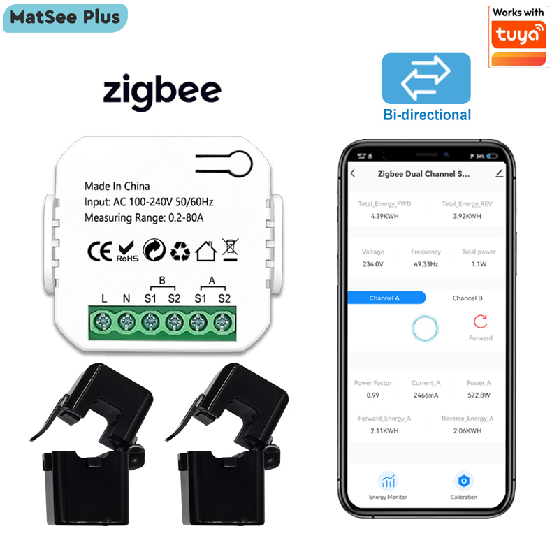 Smart ZigBee Energy Meter Bidi - đánh giá và giá Smart Energy Monitor