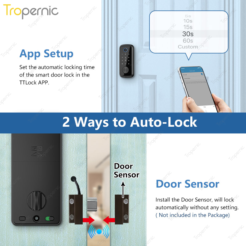 Tuya Zigbee Door Deadbolt Lock - đánh giá và giá Smart Home Door Lock